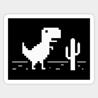Pixel Dino Magnet